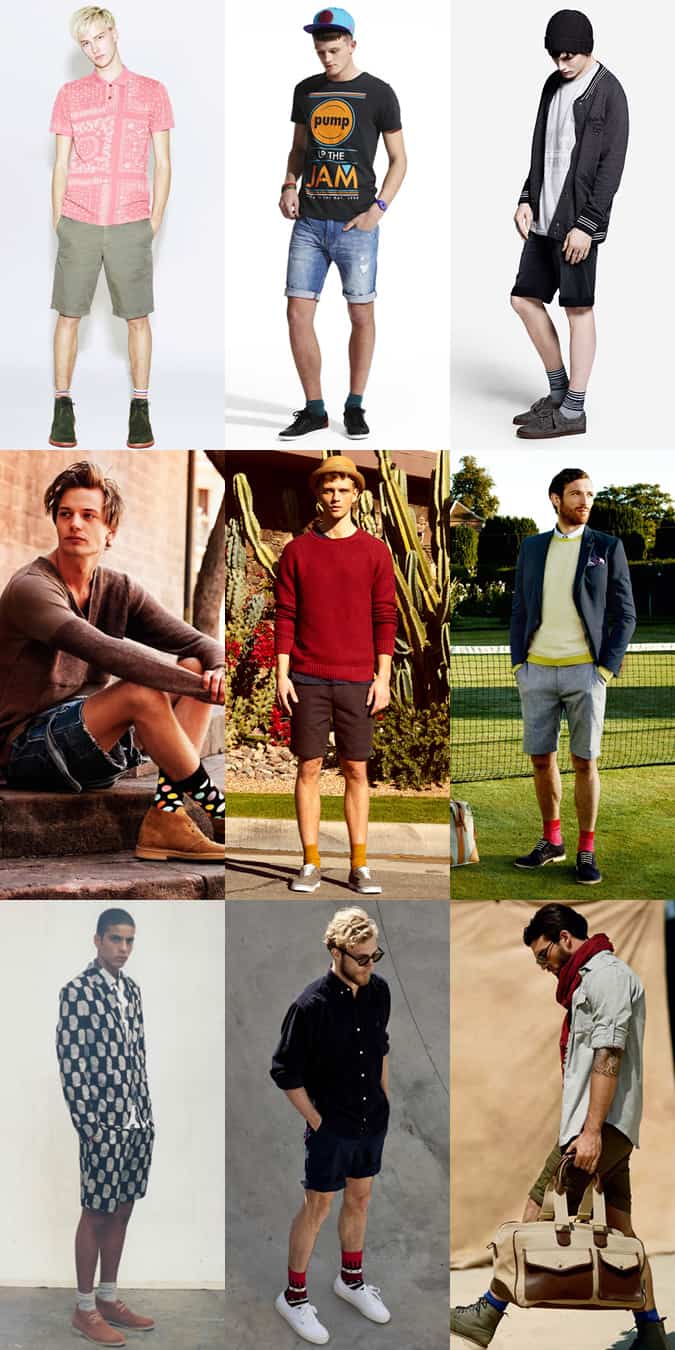 Men's Summer Socks & Shorts Lookbook