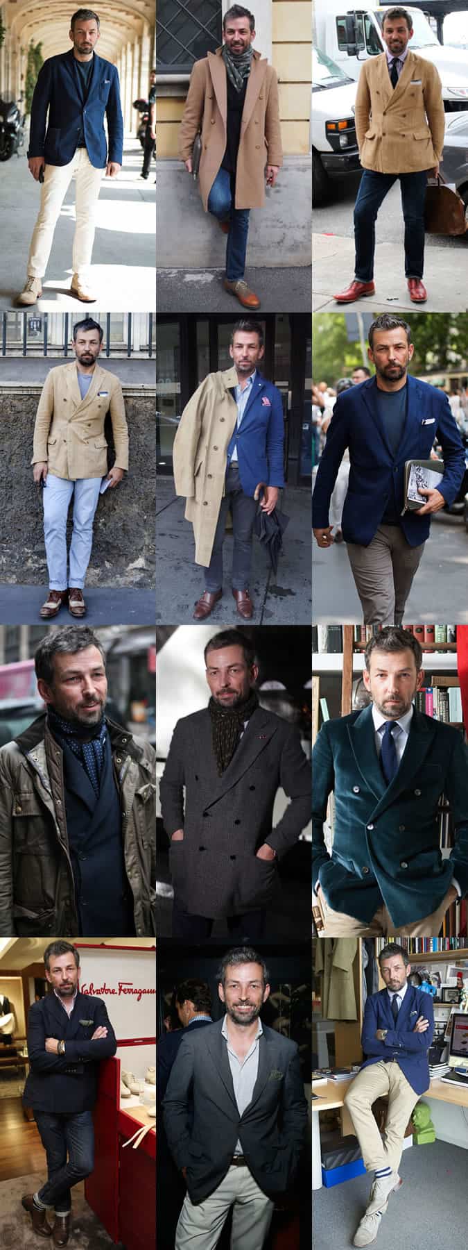 Nick Sullivan, Fashion Director at Esquire US, Lookbook