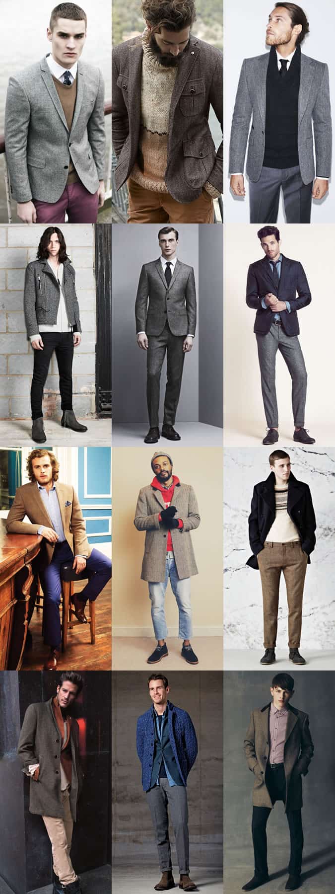 Men's Tweed Lookbook