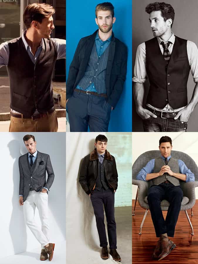 Men's Smart-Casual Waistcoat Lookbook