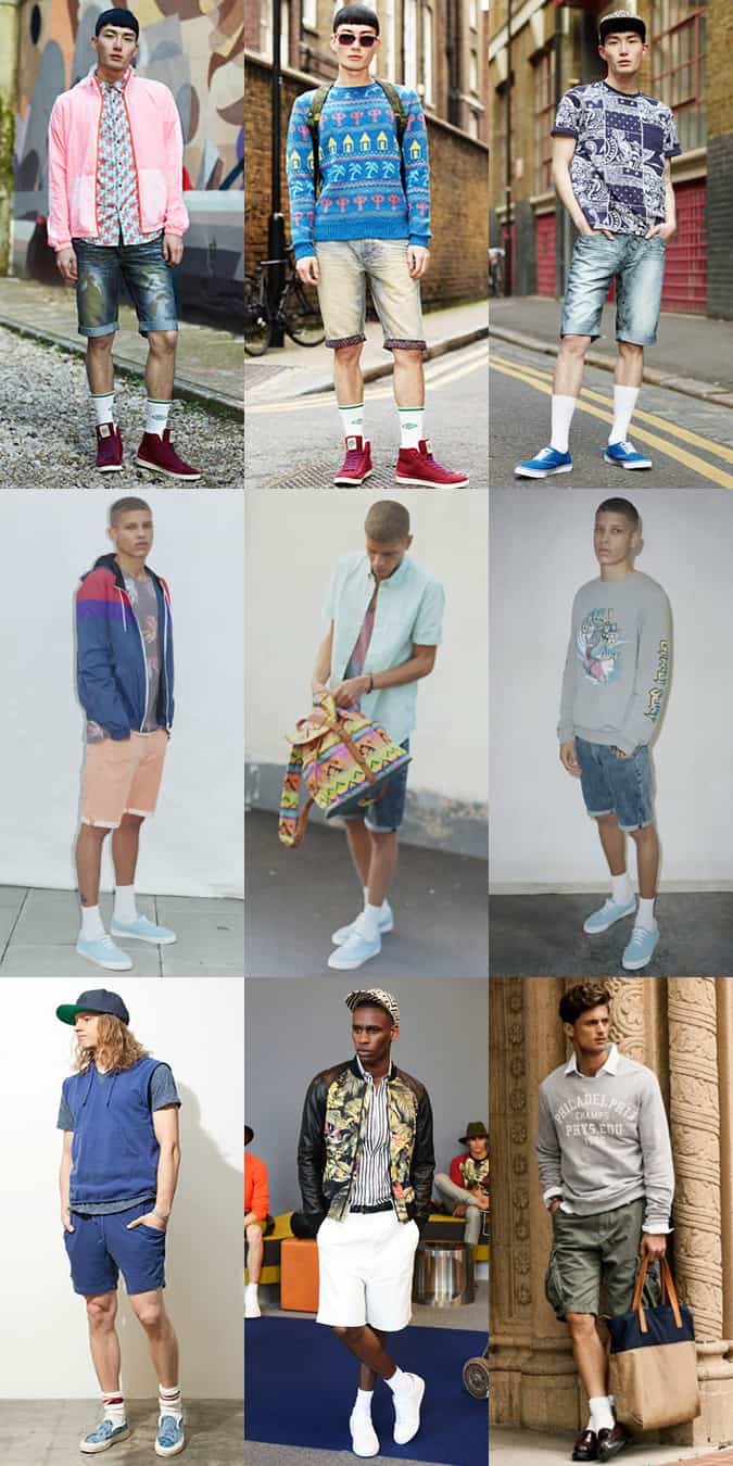 Men's White Socks Lookbook