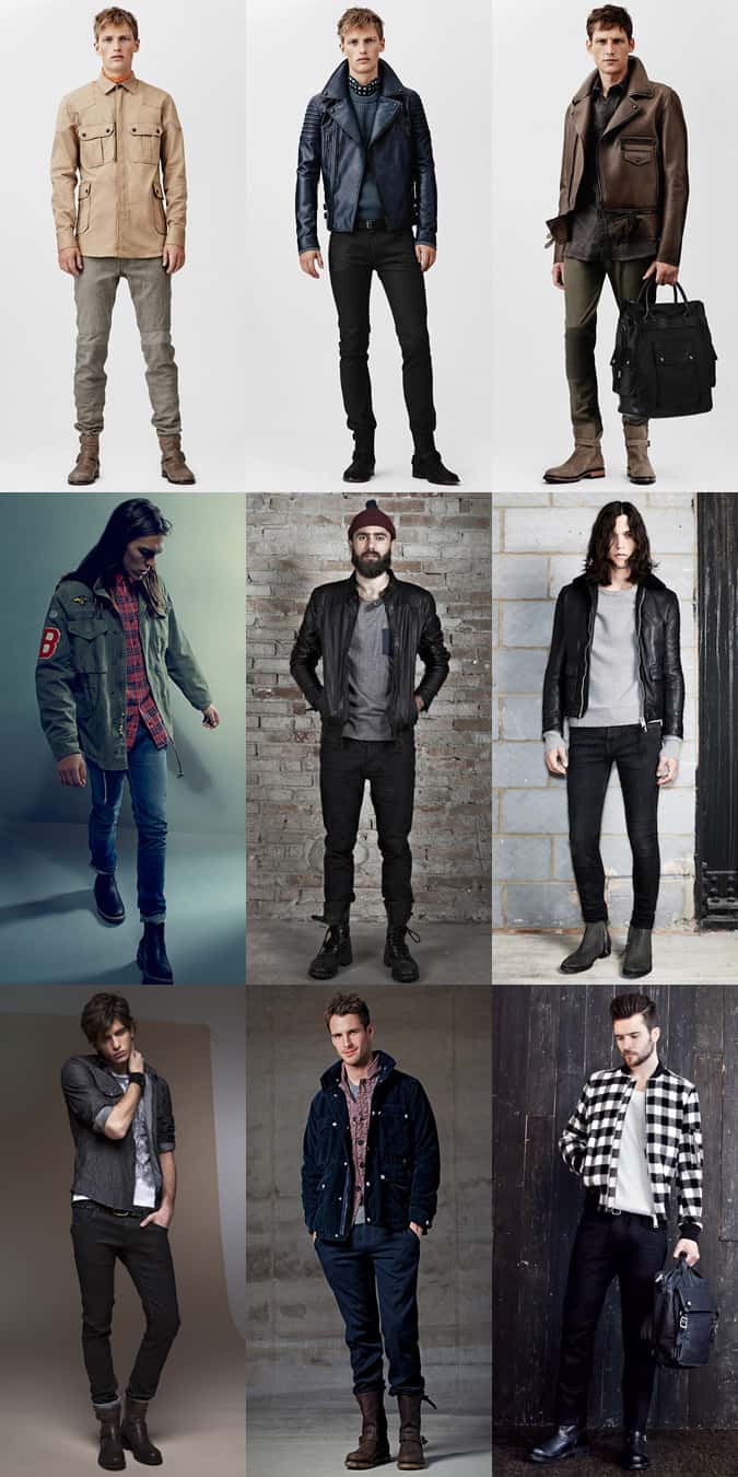 Men's Biker Boots Lookbook