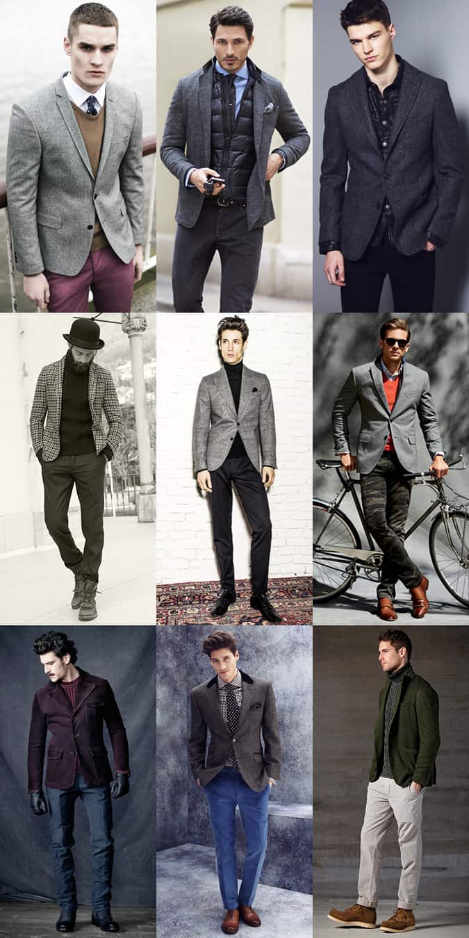 Men's Heavyweight Blazers Lookbook & Outfit Inspiration