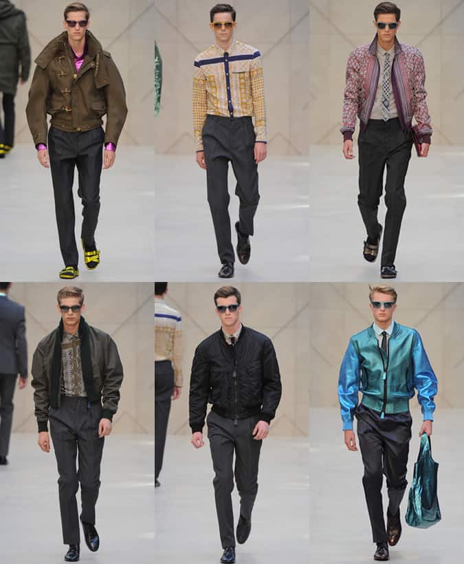 Burberry Prorsum Pleated Trousers