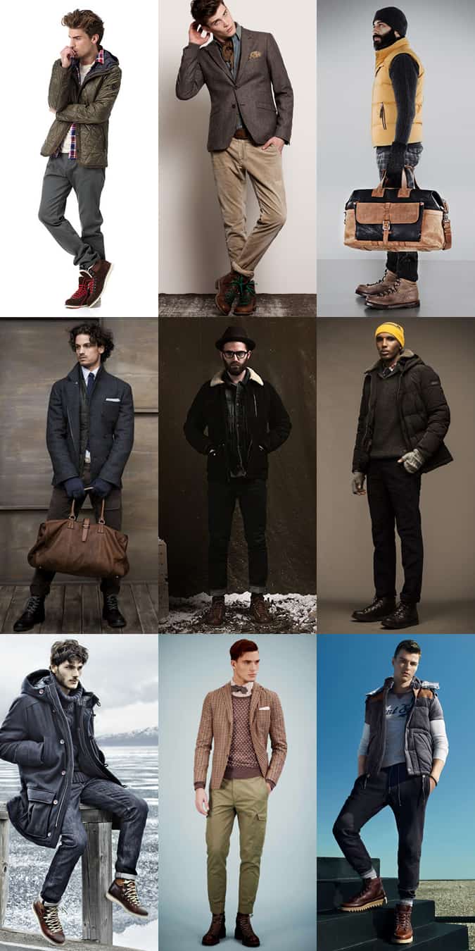 Men's Hiking Boots Lookbook