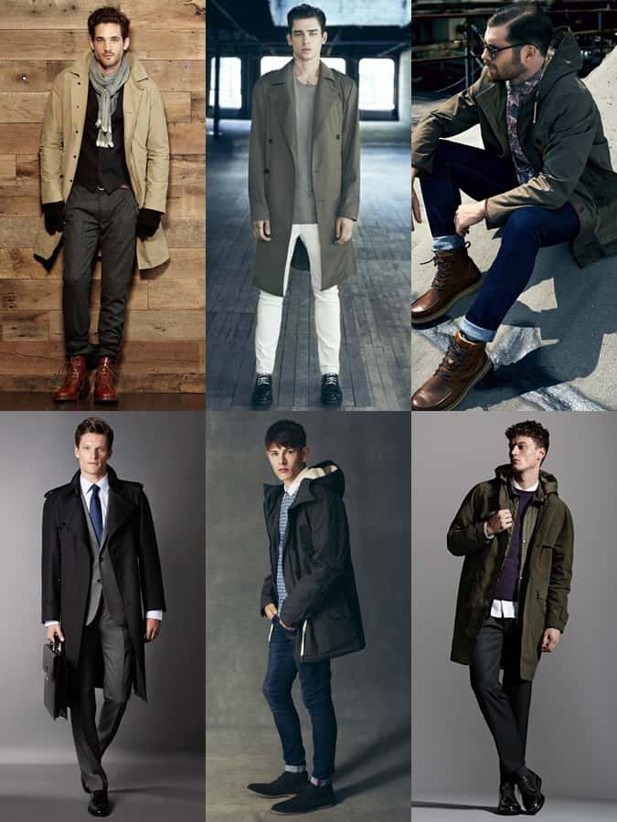 Men's Raincoat Lookbook