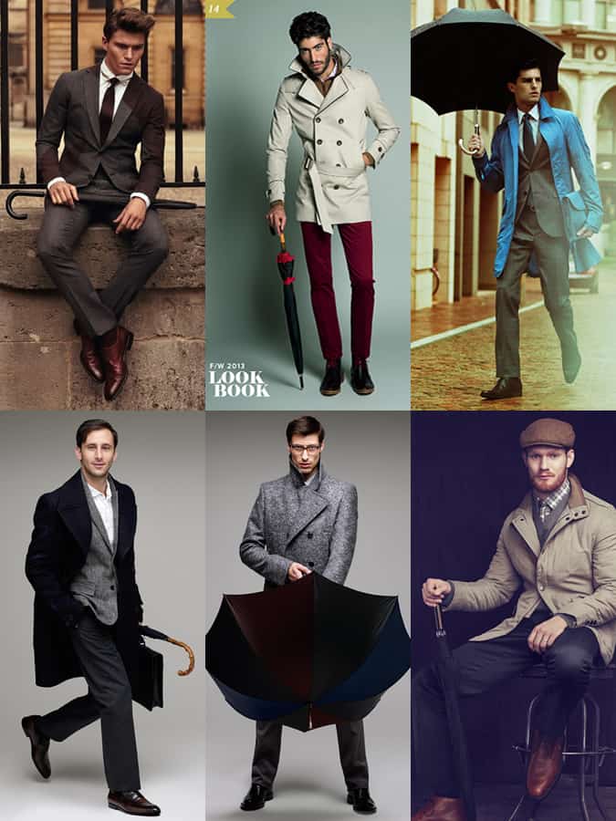 Men's Umbrellas Lookbook
