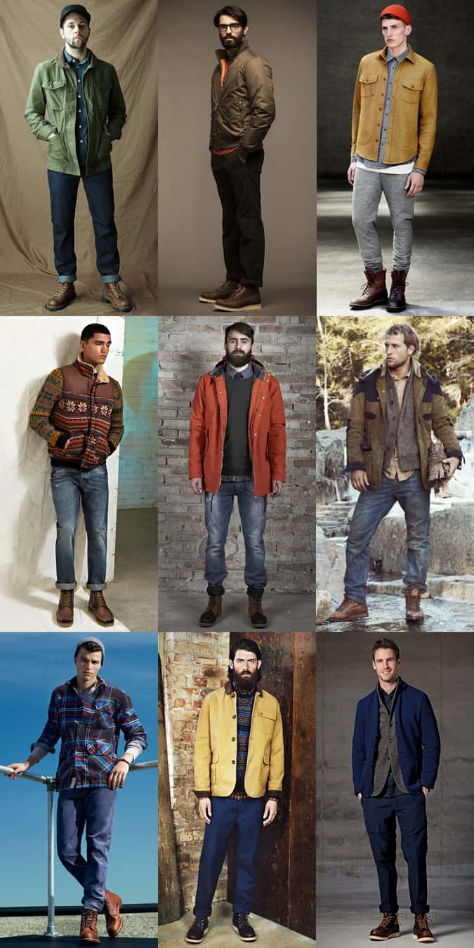 Men's Worker Boots Lookbook