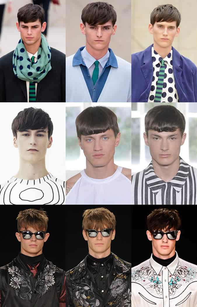 Men's Hairstyle Trend - The Fringe Is Set To Make a Big Comeback for 2014
