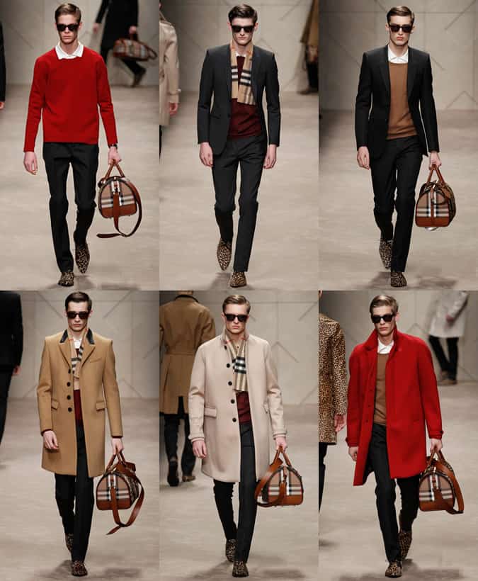 The Cashmere Knit on Burberry Prorsum AW13 Runway