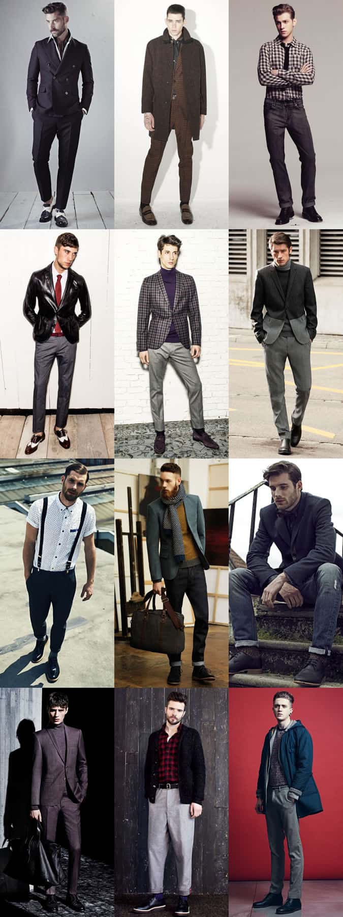 Men's Contemporary Mod-Inspired Outfits