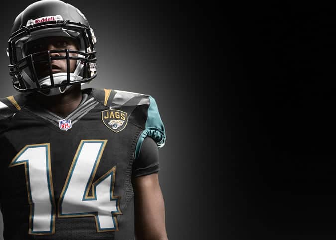 THE NIKE ELITE 51 UNIFORM: Jacksonville Jaguars Jersey