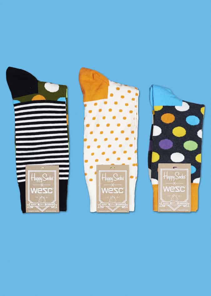 WeSC X Happy Socks League of Happy Campers Collection