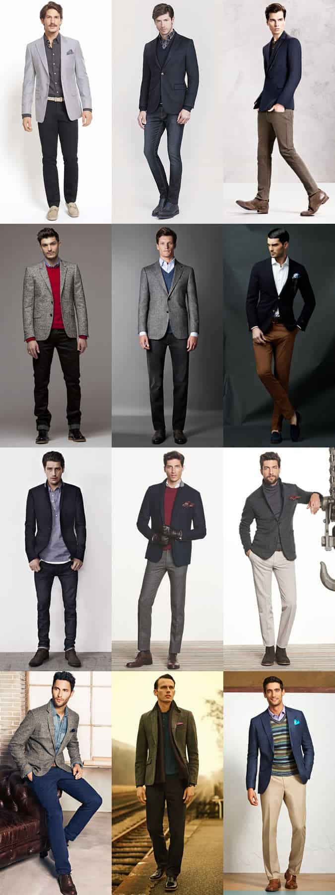 Men's Business Travel Lookbook Outfit Inspiration