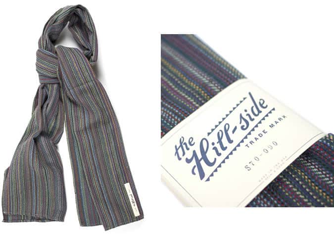 Universal Works Raison Herringbone Scarf