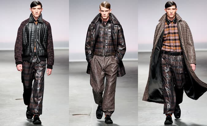 James Long AW13 Menswear Checks