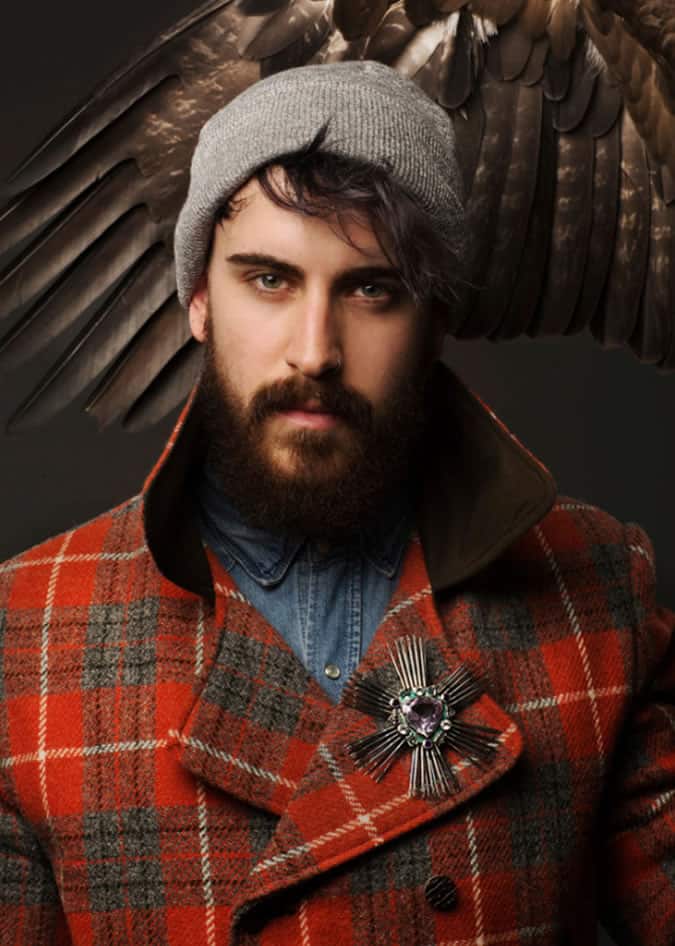 ten30 Harris tweed tartan jackets
