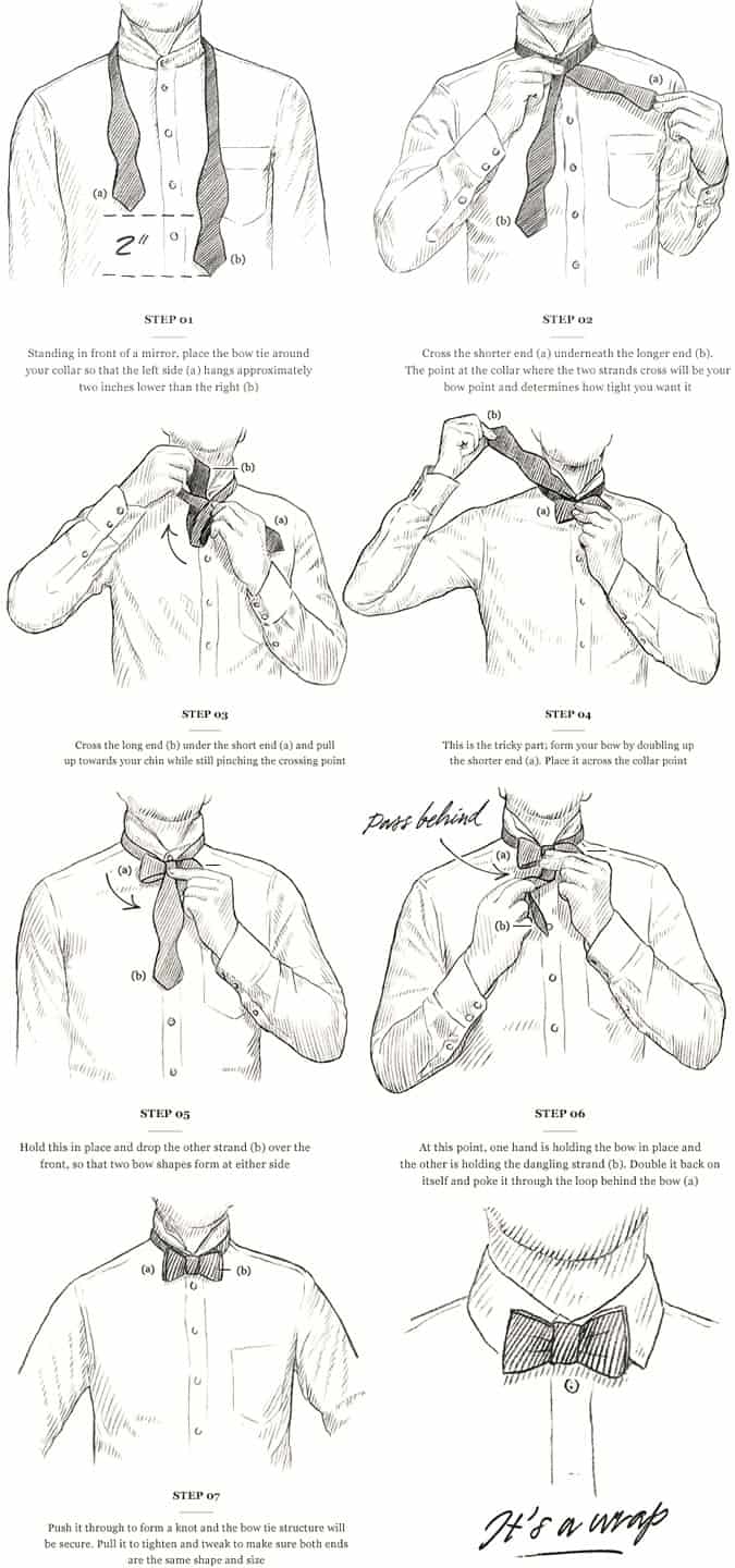 Mr Porter Journal - How To Tie A Bow Tie