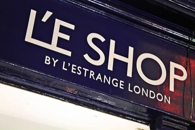 L’Estrange L’E Shop Christmas Pop-Up