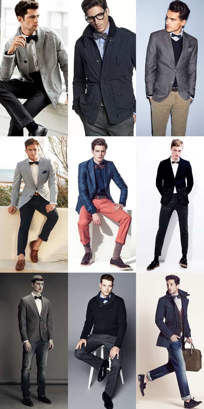 Men's Bow Tie Outfit Inspiration Lookbook