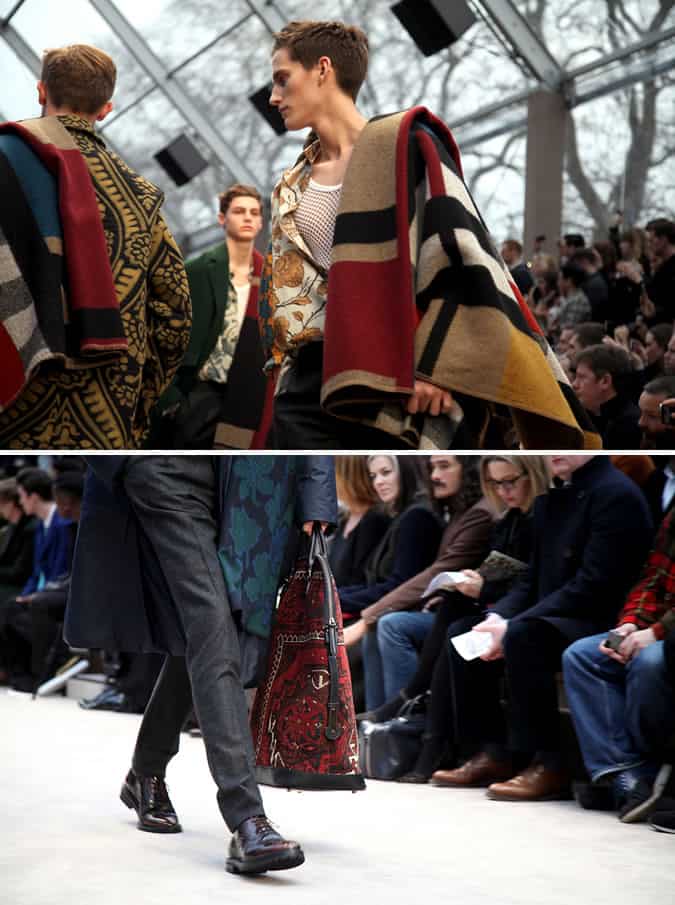Burberry Prorsum AW13 - Exotic Lands Theme