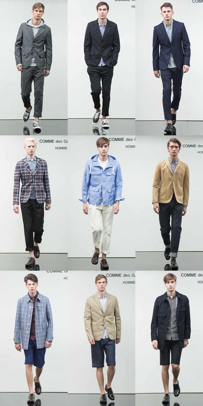 Comme Des Garcons Men's Lookbook