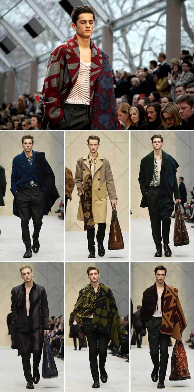 Burberry Prorsum AW13 - Inspirational Shades