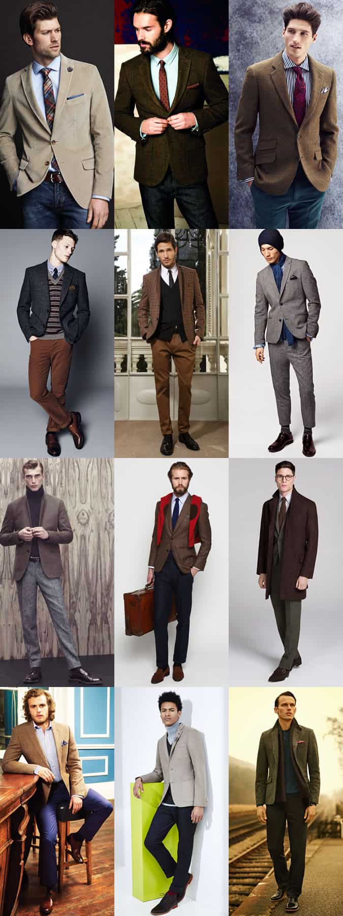 Men's Country-Inspired Blazers - Outfit Inspiration Lookbook
