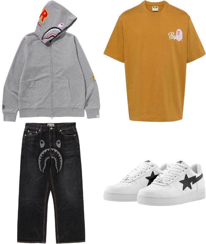 The best A bathing ape for men