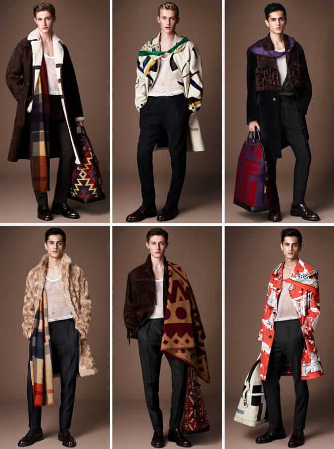 Key Outerwear from the AW14 Burberry Prorsum Collection