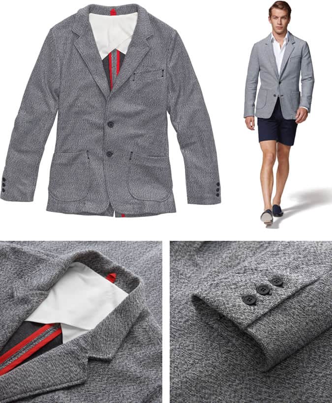 Orlebar Brown Oscar Knitted Jersey Jacket