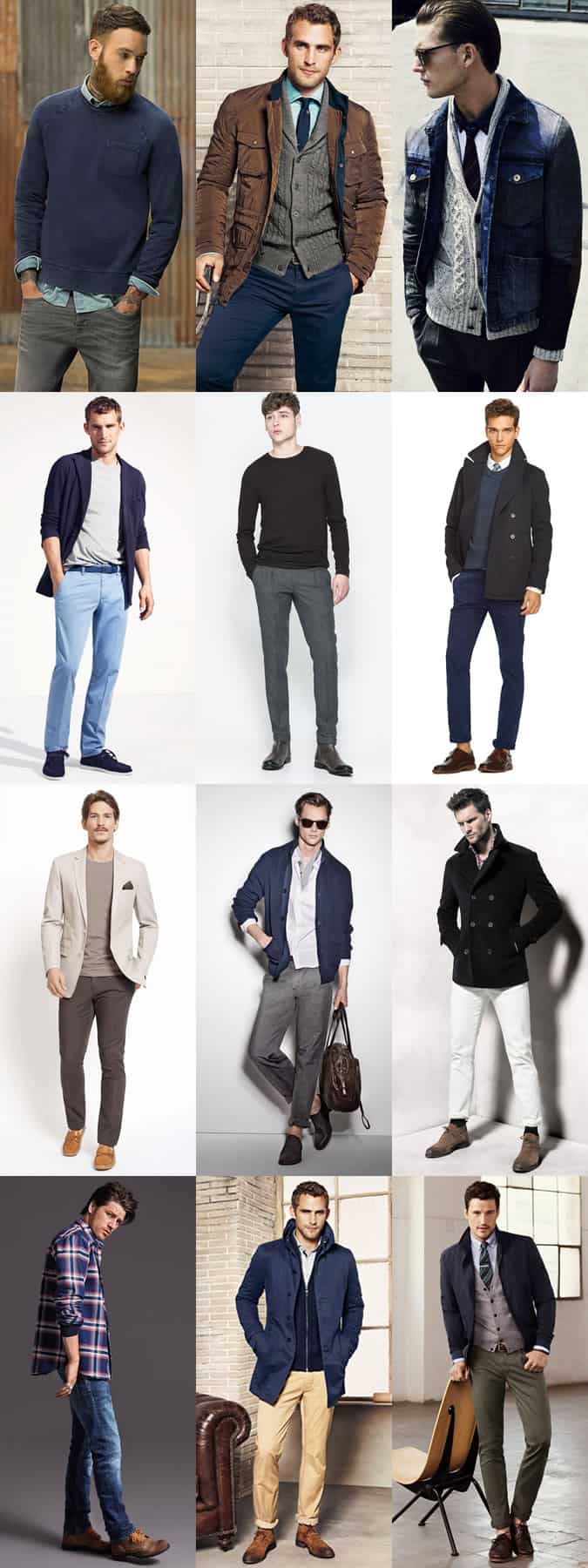 Men's Classic, Timeless Outfit Inspiration Lookbook