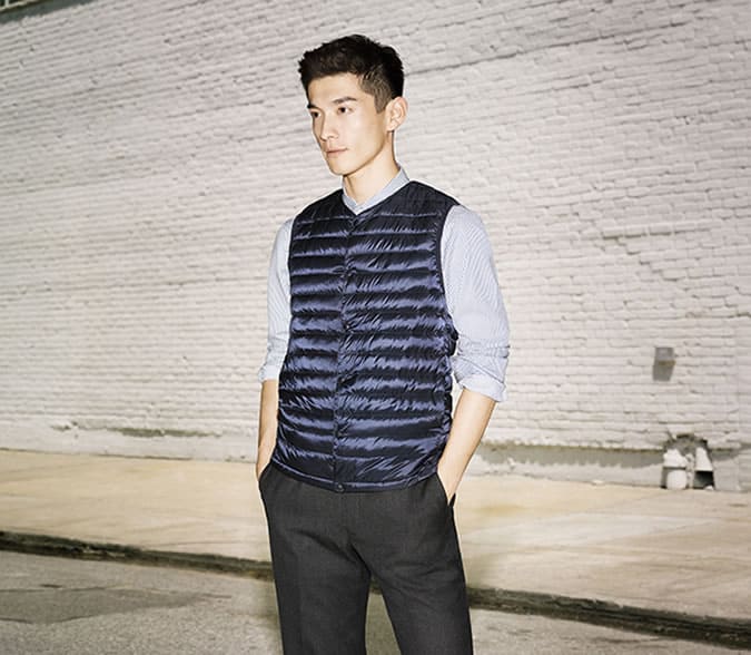 Uniqlo Menswear Autumn/Winter 2014 Preview Collection - Ultra Light Down Compact Vest And Reversible Parka