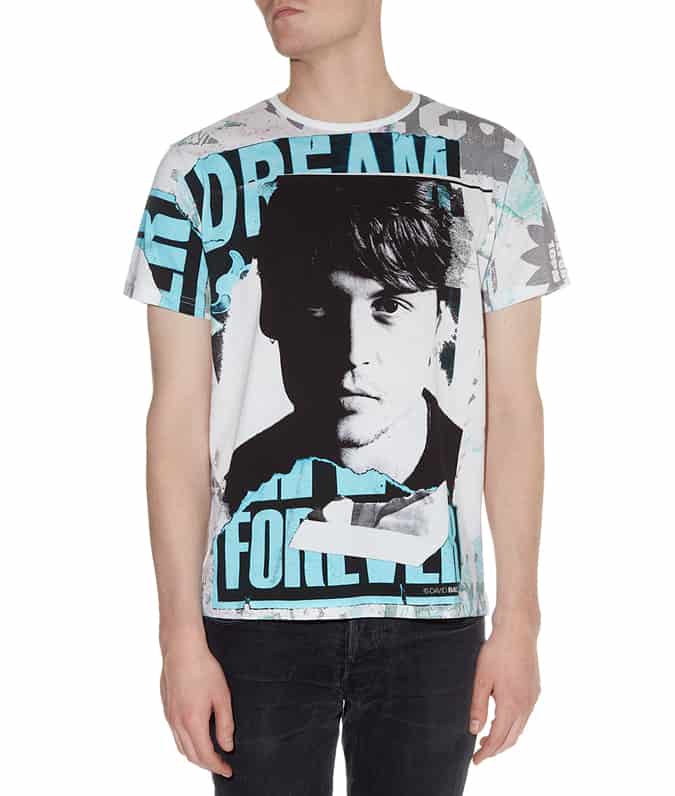 David Bailey debut T-shirt collection