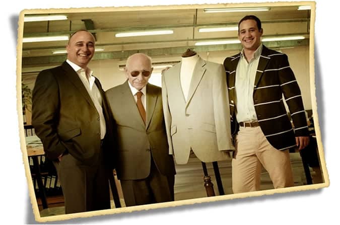 Three generations of Gagliardi - Salvatore (aka Il Gagliardi), his son Peter and his grandson Samuel