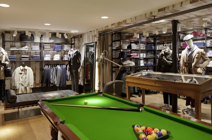 Hackett Spitalfields Store