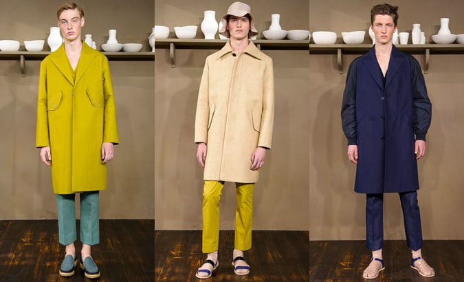 Long Length Jackets on The Carven SS14 Runway