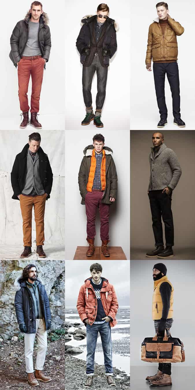 Men's Apres-Ski Outfit Inspiration Lookbook - Winter Boots