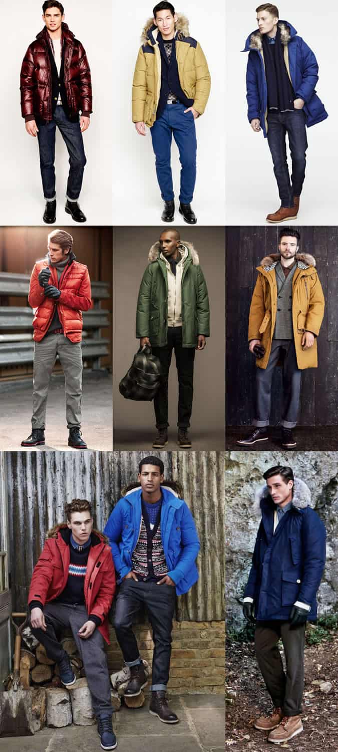 Men's Apres-Ski Outfit Inspiration Lookbook - Winter/Snow Appropriate Jackets & Outerwear