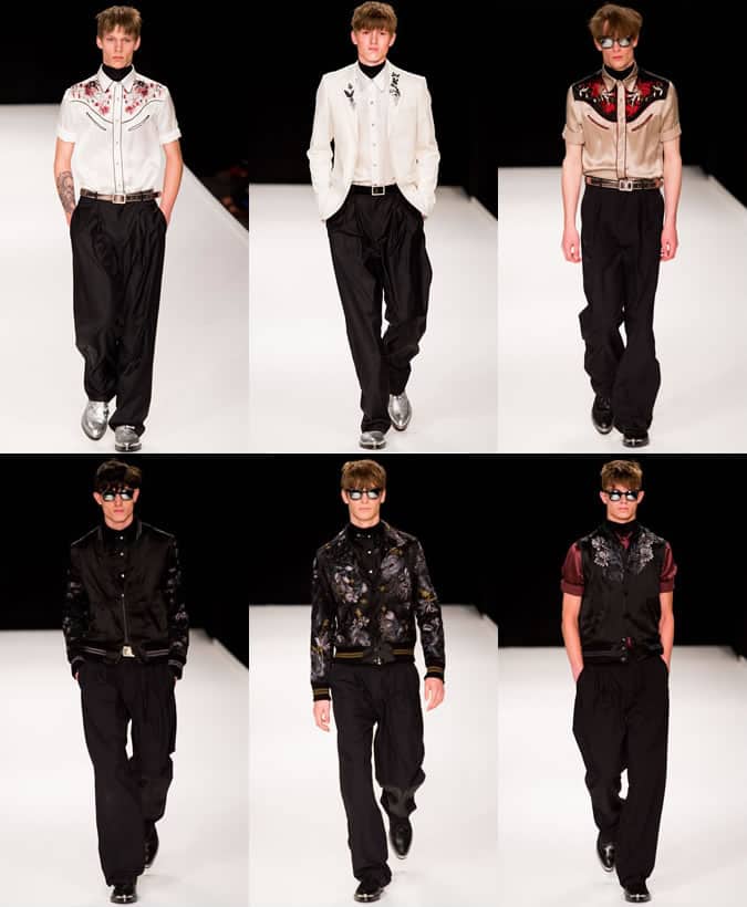 Topman Design Menswear - SS14 Runway Images