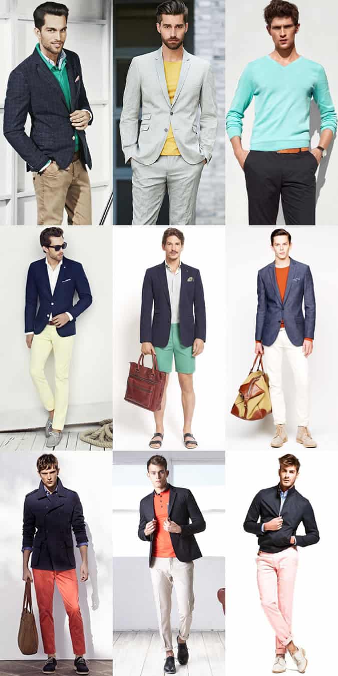 Layering And Anchoring Bold Colours - Spring/Summer Outfit Inspiration Lookbook