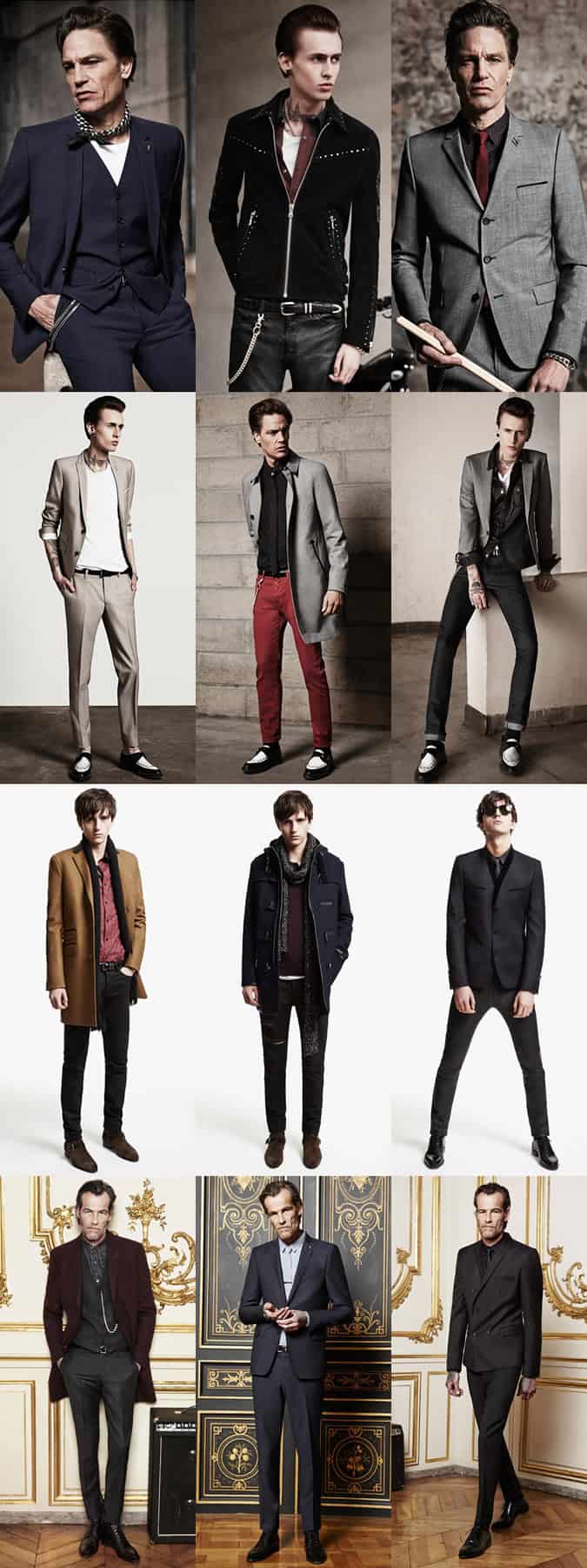 The Kooples Menswear Lookbooks - SS14 & AW14