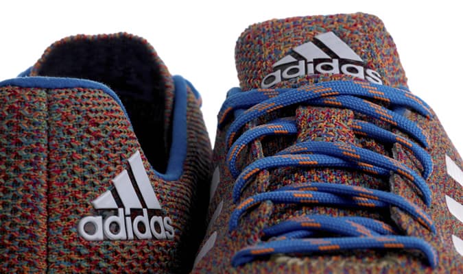 Adidas has launched the world’s first knitted football boot
