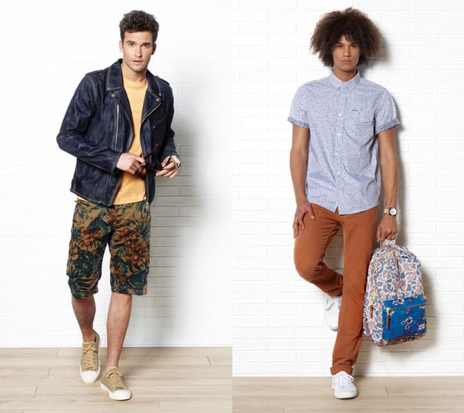 Menlook.com - Spring/Summer 2014 Lookbook - Botanics and Floral Prints