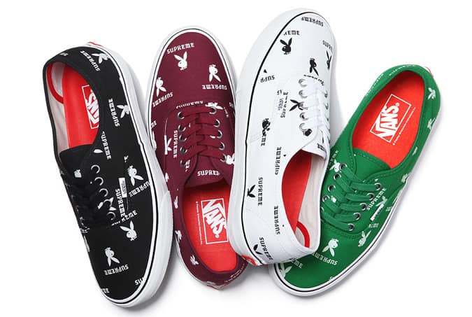 Supreme x Playboy x Vans Collaboration