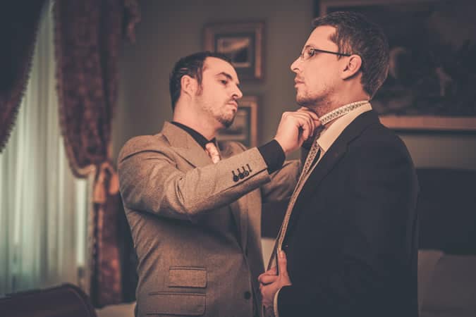 Man Making Alterations