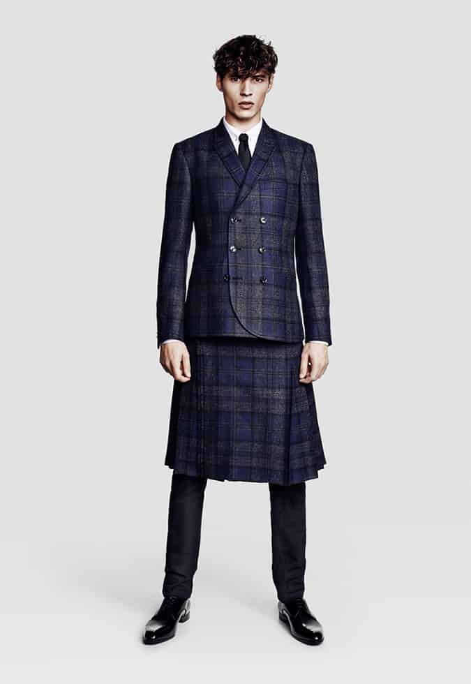 Tiger of Sweden x The London Cloth Company SS14 Tartan Collection