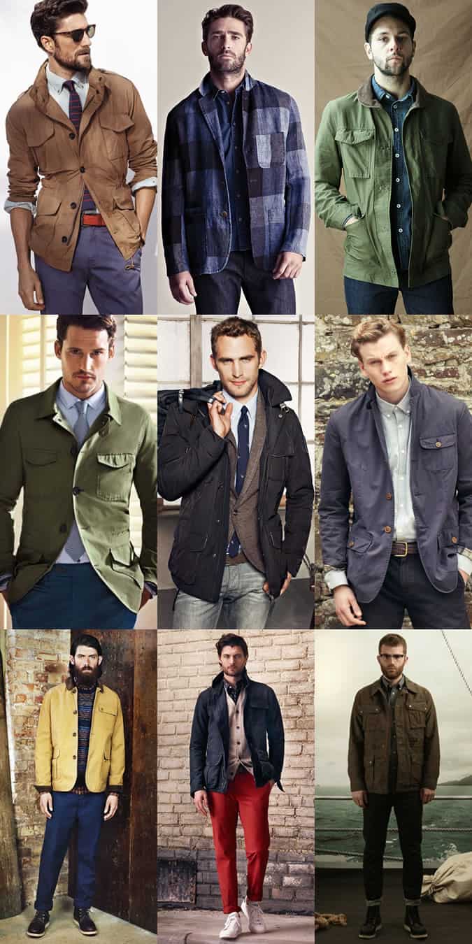 Men's Worker Jackets Outfit Inspiration Lookbook