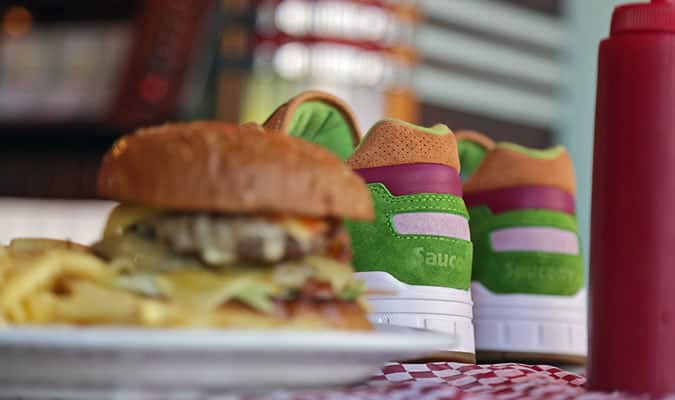 END. x Saucony Shadow 5000 'Burger' Lookbook