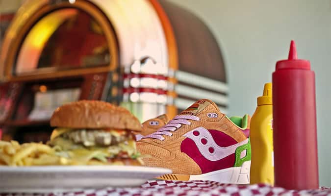 END. x Saucony Shadow 5000 'Burger' Lookbook